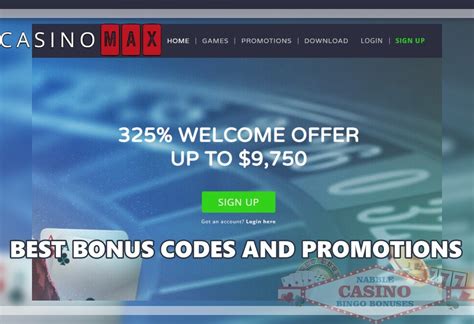 casinomax no deposit codes 2020 Slots Welcome Bonus: Receive a 325% matching deposit bonus up to $3250 on your first 3 deposits for a total of $9750 plus 25 Casino Max free spins for 7 consecutive days